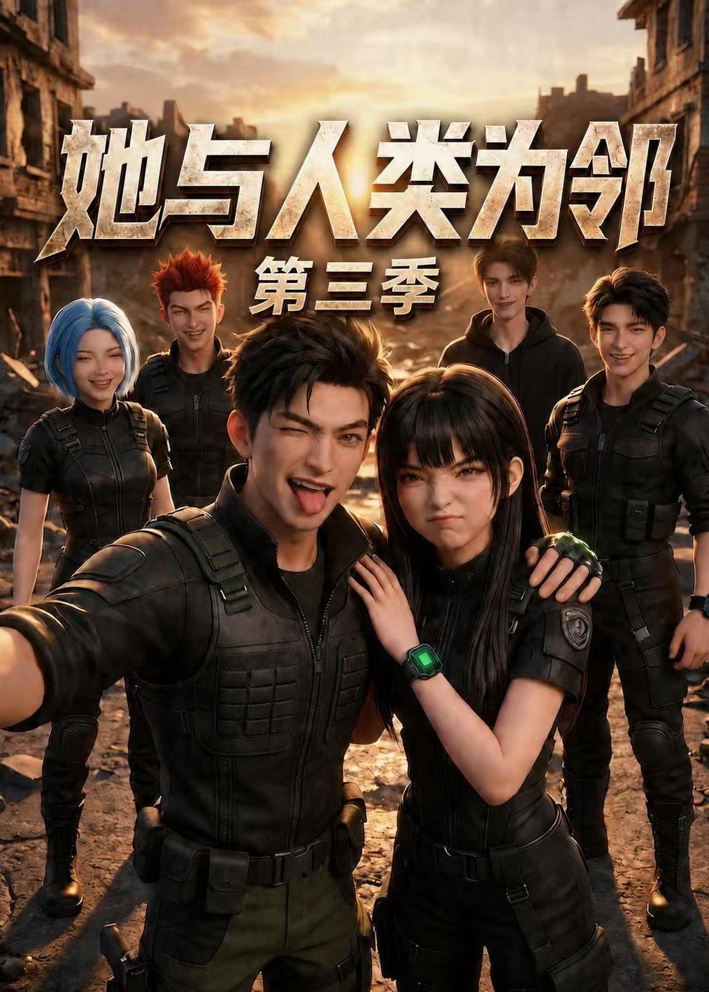 她与人类为邻第三季
