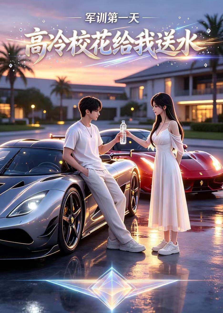 军训第一天，高冷校花给我送水